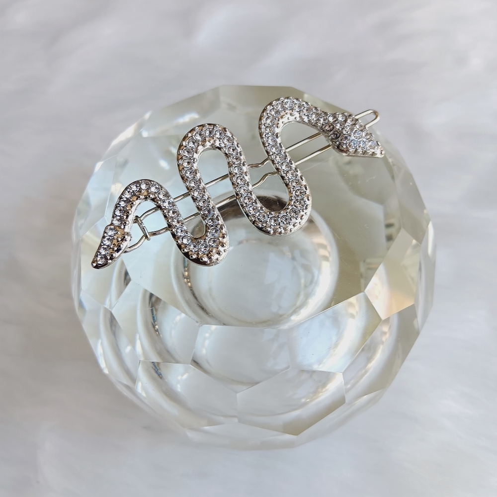 Snake Bling Hair Clip - Picture 6 of 13